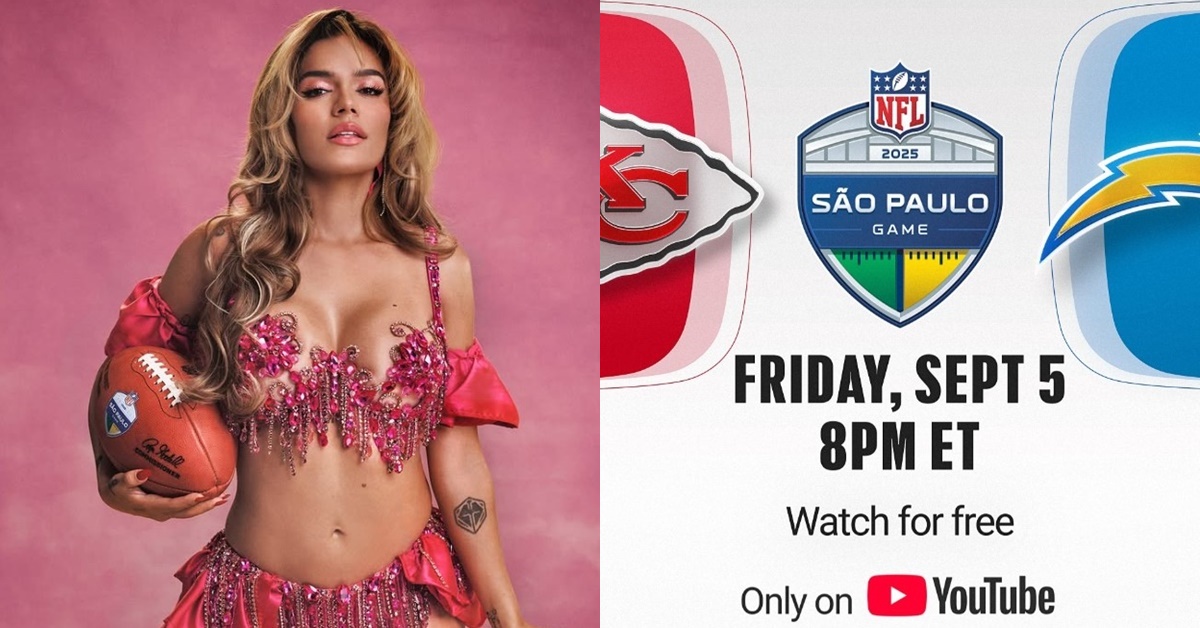 Karol G - jogo NFL São Paulo