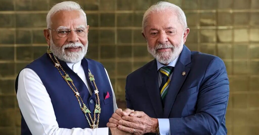 Lula e Modi