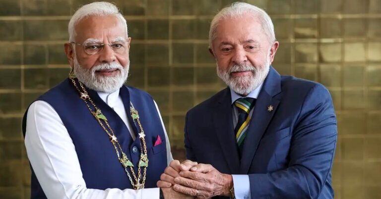 Lula e Modi
