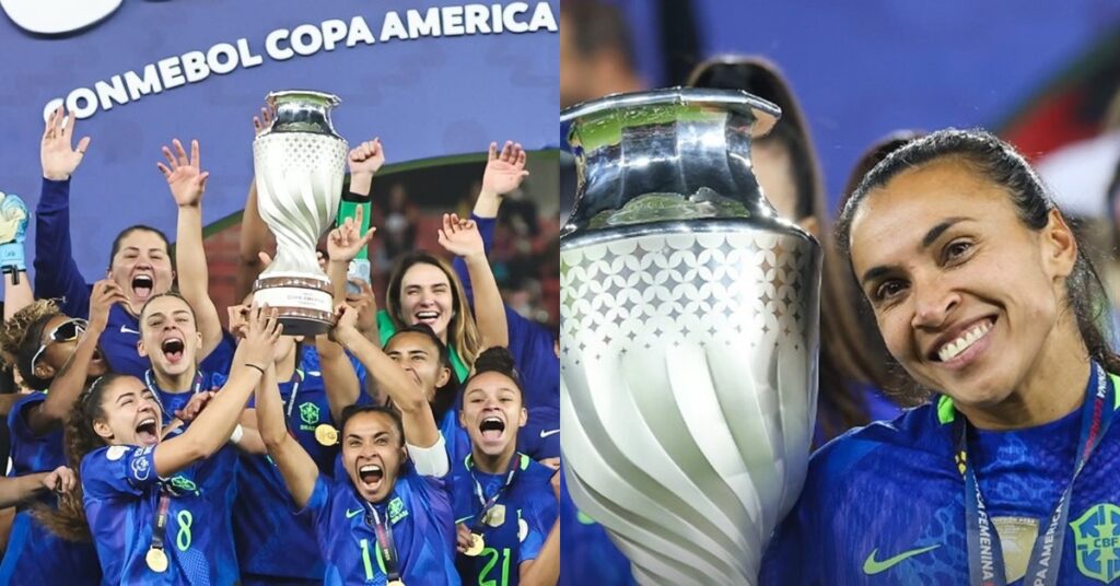 Marta - campeãs copa américa