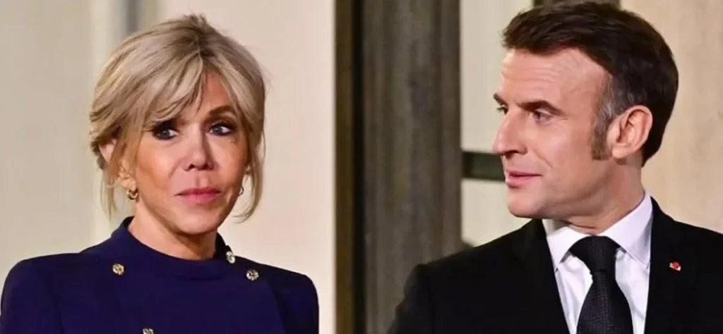 Emmanuel Macron e Brigitte