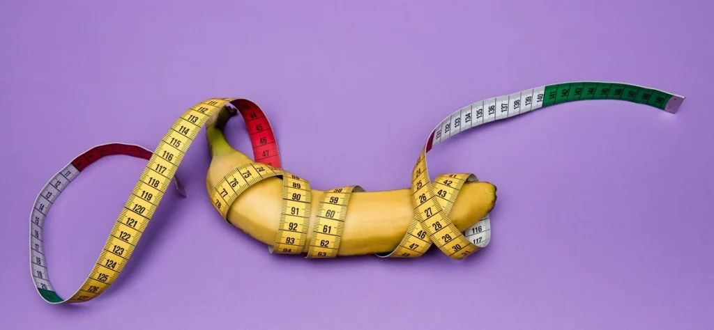 tamanho pênis - banana