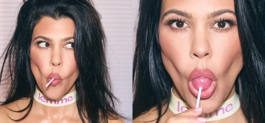 Kourtney Kardashian - Pirulito