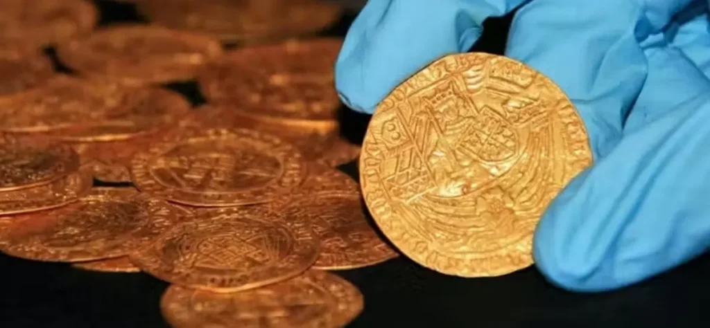 Moedas encontradas