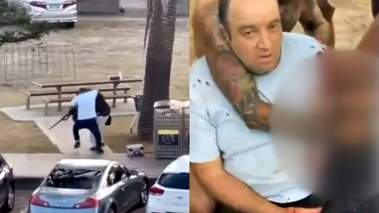 Ahmed desarma atirador - Austrália