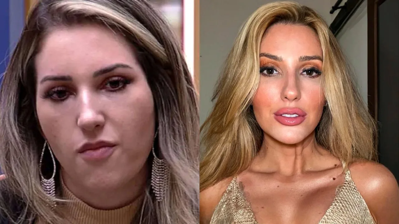 Amanda Meirelles - BBB 23 - transformação no rosto