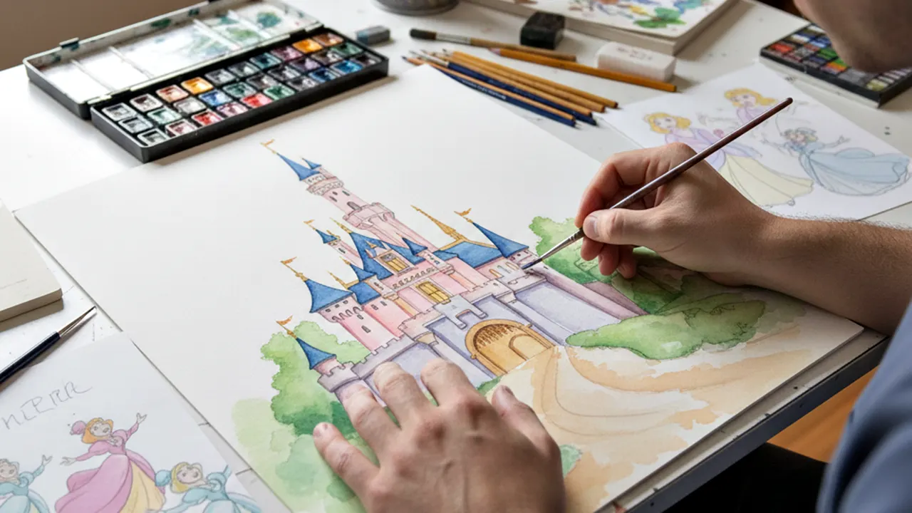 Disney - animação 2D