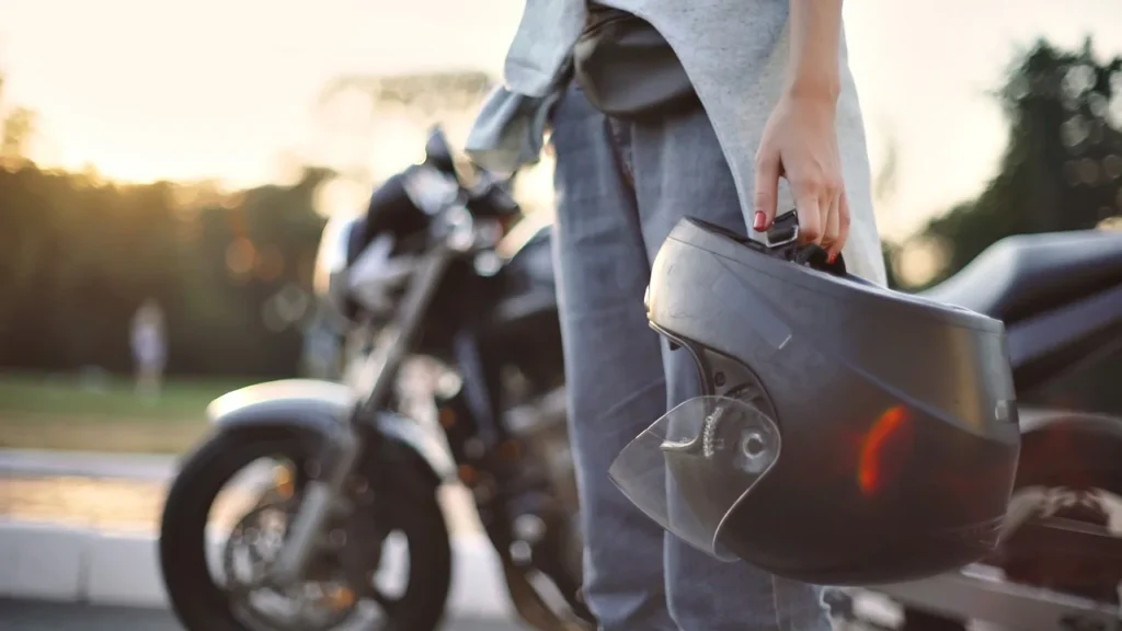 mulher - moto