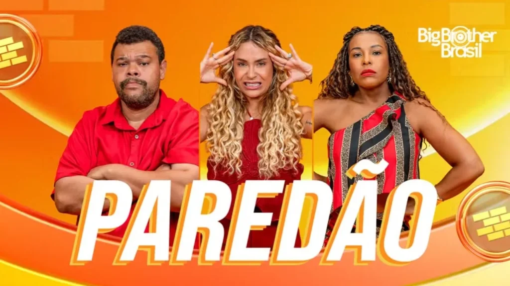 Paredão BBB 26 - Babu, Sarah e Sol Vega