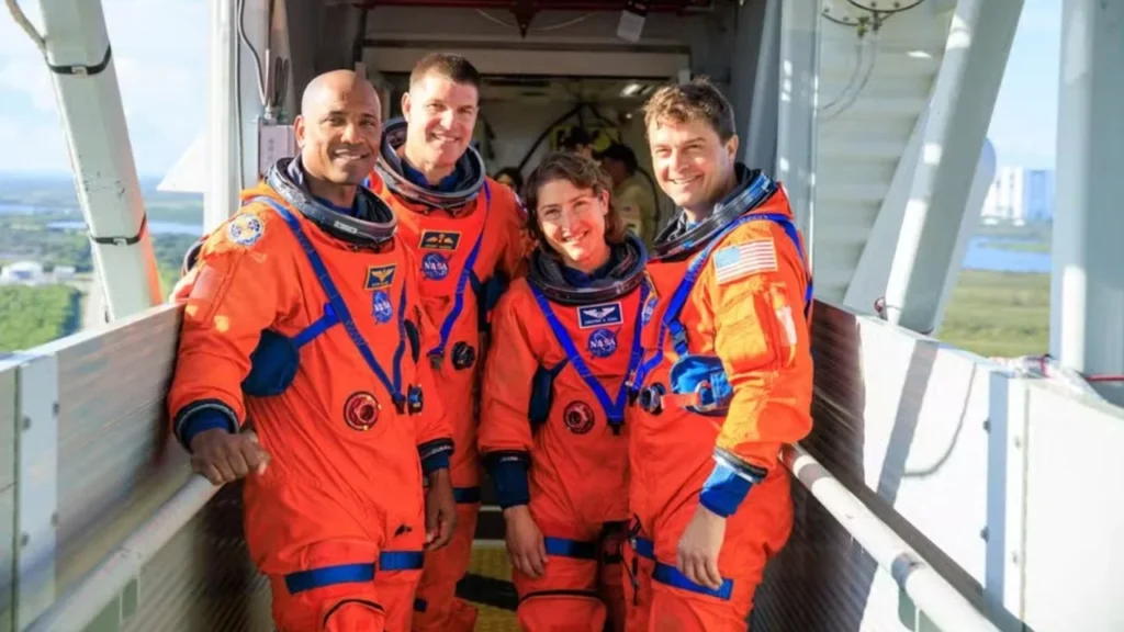 quatro astronautas - Artemis II