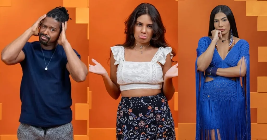 Boneco - Gabriela - Marciele - paredão BBB 26