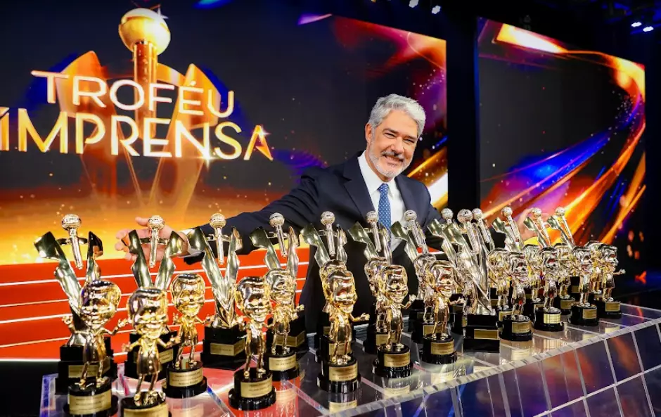 William Bonner Troféu Imprensa