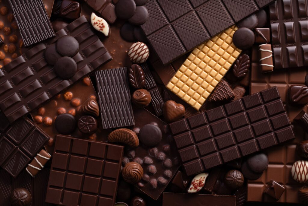 chocolate amargo saudável