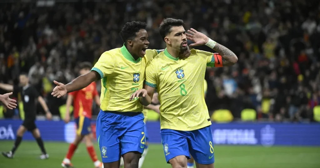 Endrick - Lucas Paquetá - Seleção