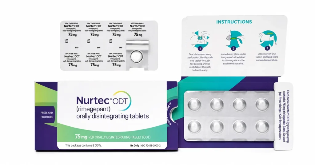 Nurtec - remédio para enxaqueca