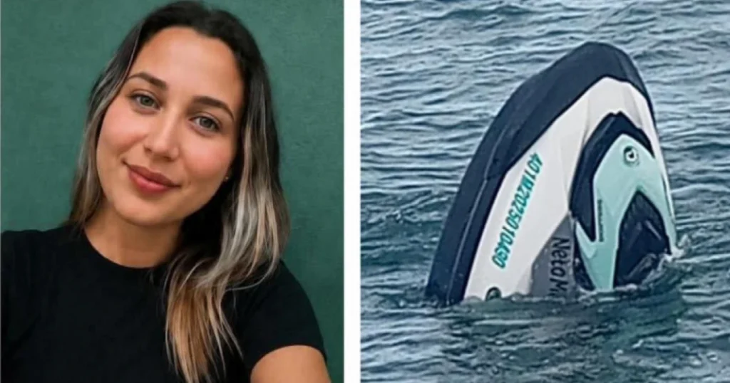 mulher encontrada no mar