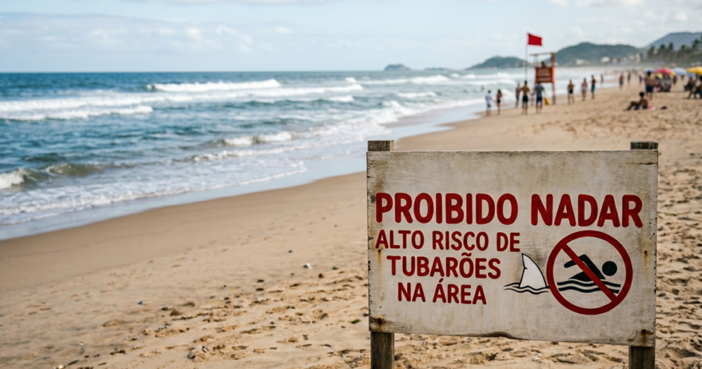 Aviso-tubarão
