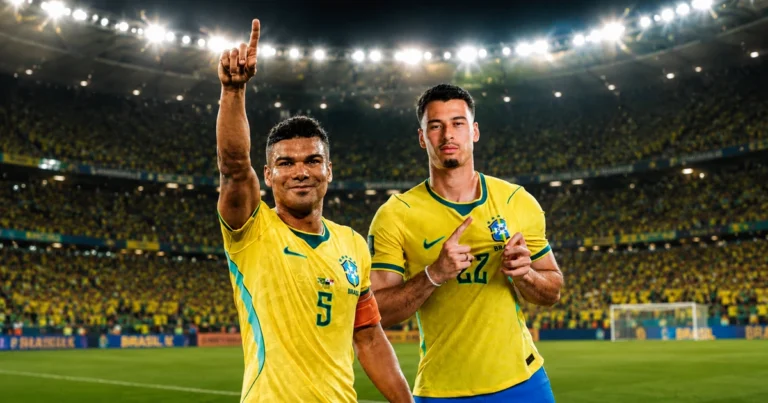 Casemiro e Martinelli