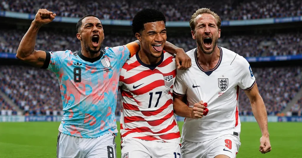 Bélgica - EUA - Inglaterra classificados