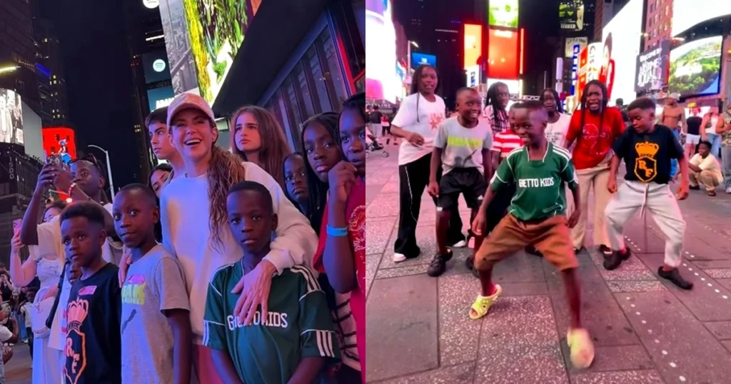 Crianças de Uganda - Nova York