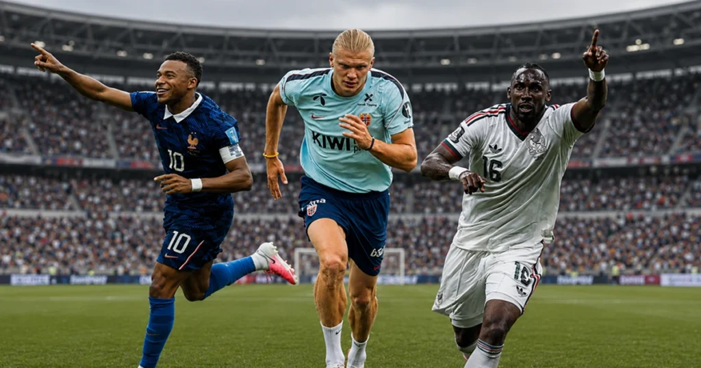 Mbappé - Haaland - Quiñones