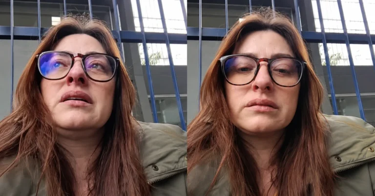 Professora - vidro no copo